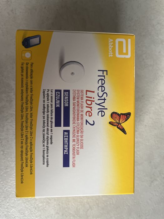 Libre 2 freestyle  sensor do pomiaru glukozy
