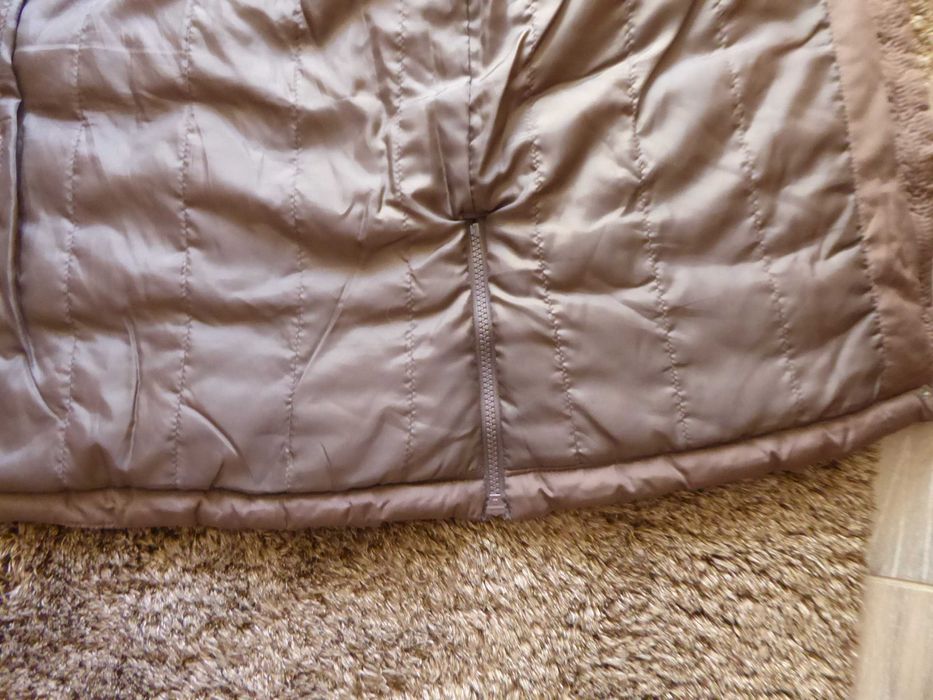 Kurtka dziewczęca DAMSKA DŁUGA płaszcz zimowy KAPTUR 172 cm