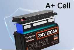 Акумулятори 24 В 100 А·год LiFePO4 — Powland і Humsienk (нові)