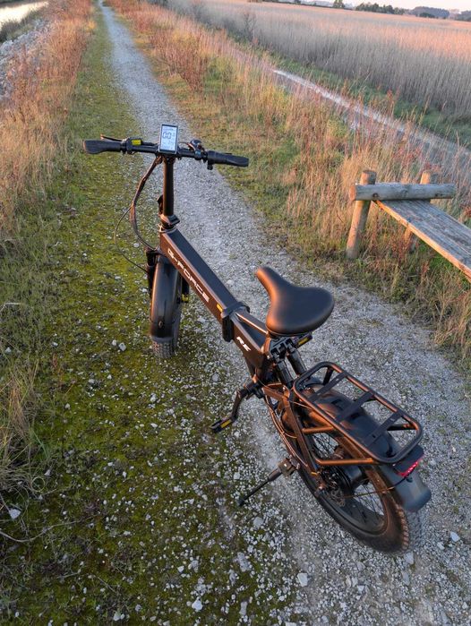 Bicicleta elétrica G-FORCE RE versão com mais Autonomia