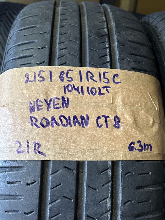 Opony dostawcze nexen 215/65r15c