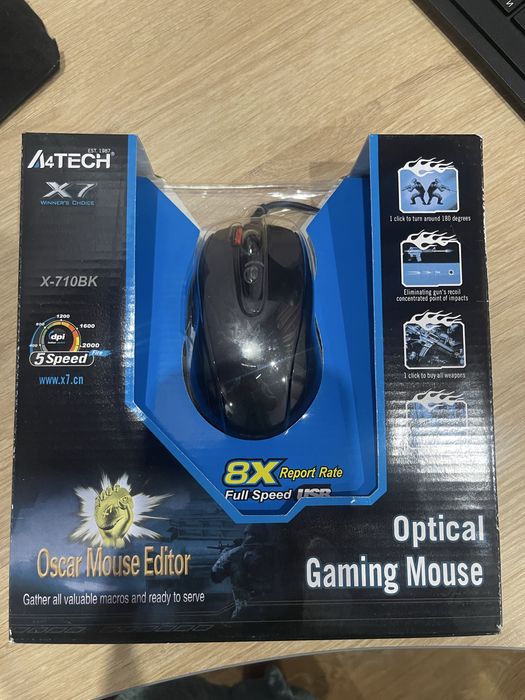 Мишка A4Tech X-710BK