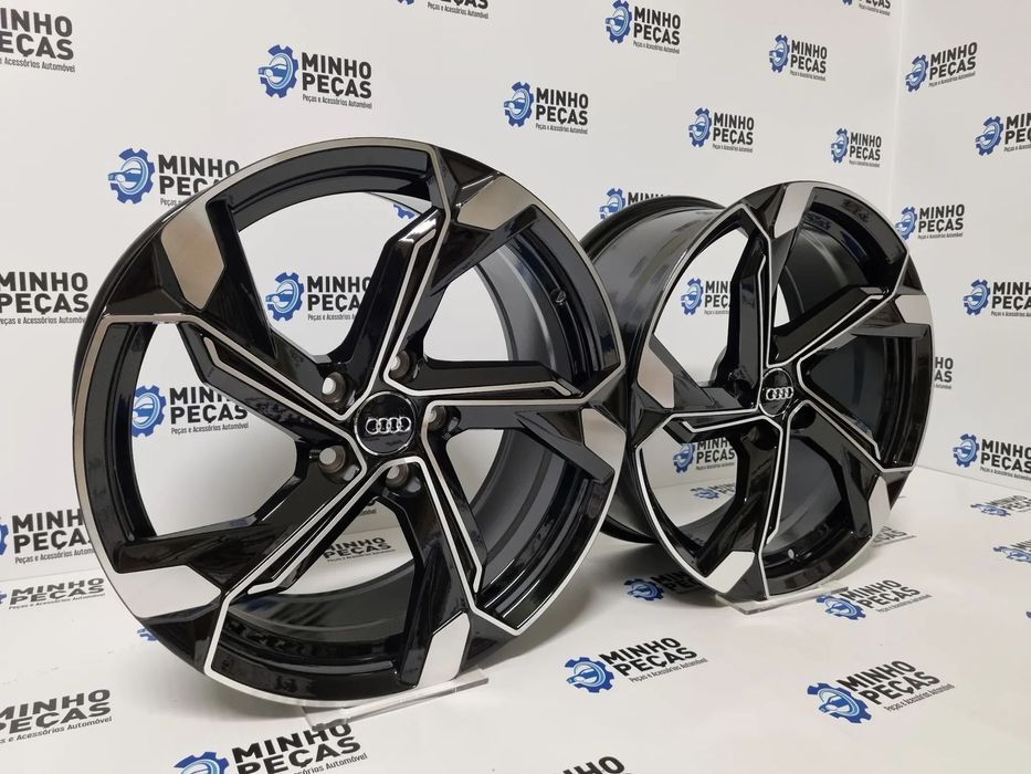 Jantes Audi SQ8 2024 em 18 Preto Polido (5x112)