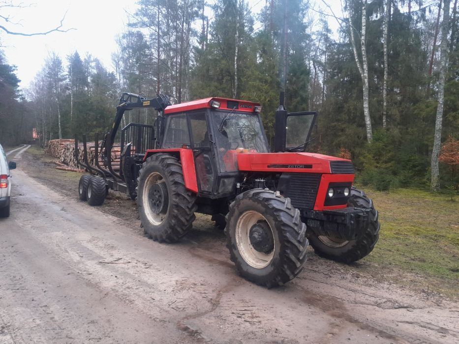 Usługi koparką kołową, minikoparką, transport drewna