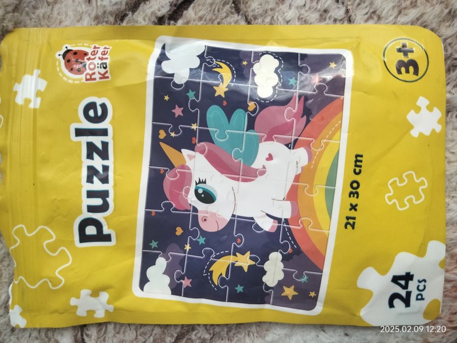 Пазл Єдиноріг 3+