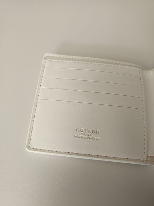 Carteira goyard branca