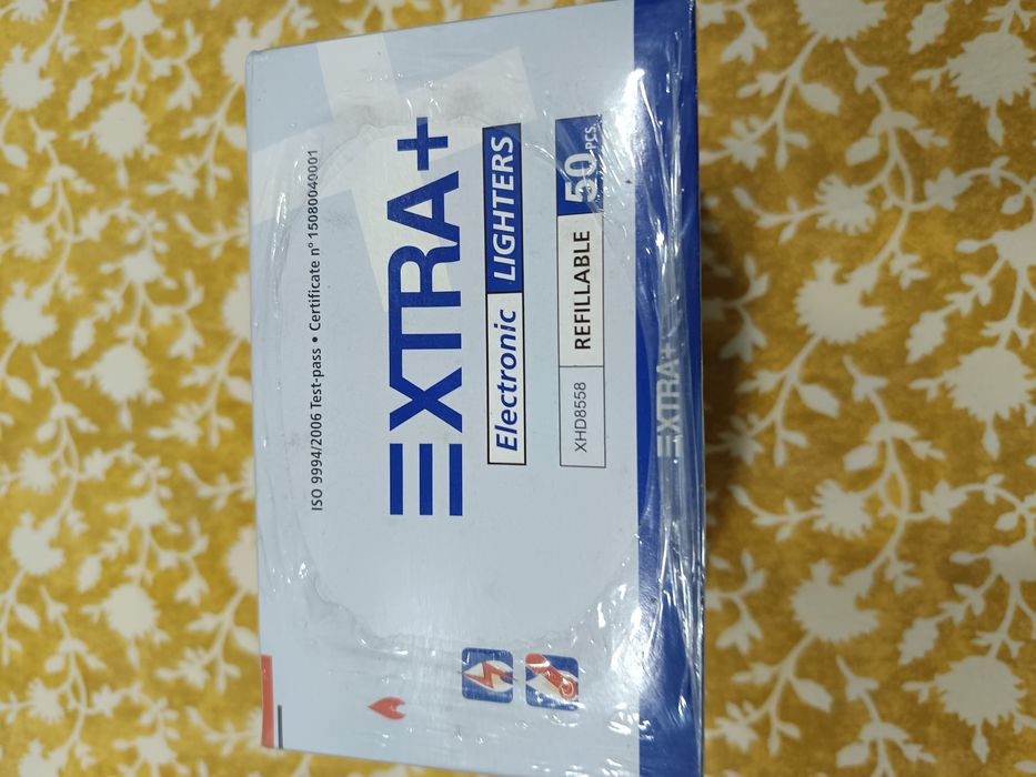 50 isqueiros eletrônicos