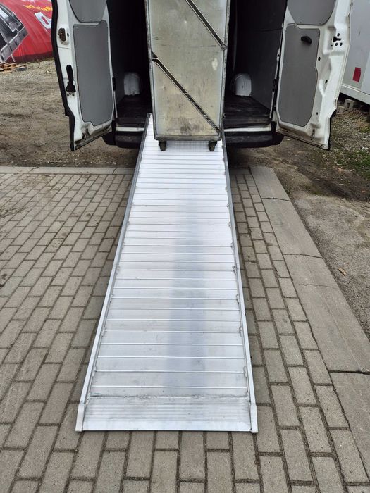 RAMPY ZAŁADUNKOWE aluminium 2m-4m do 1000kg, Gwarancja, Dostawa, CE