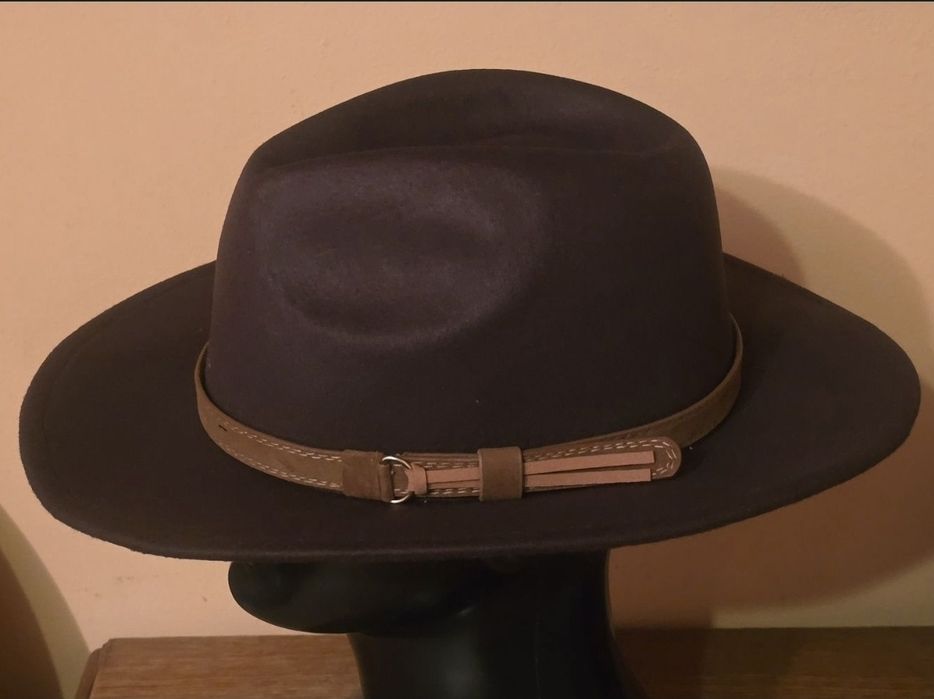 Kapelusz myśliwski 58cm. Nowy. Wędkarski trekkingowy.