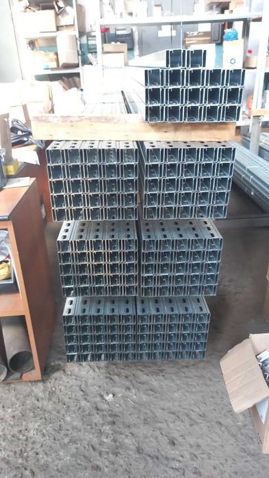 Кріплення для сон панелей:профілі оцинк.41х41,41х21,41х82та НЕРЖ.30х30