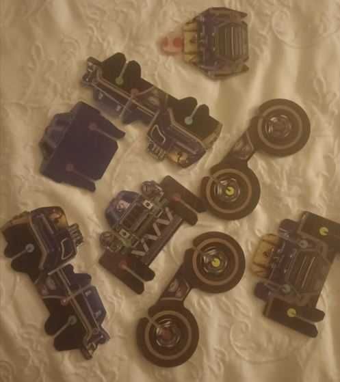 Carro Para Montar Super Mario em Cartão