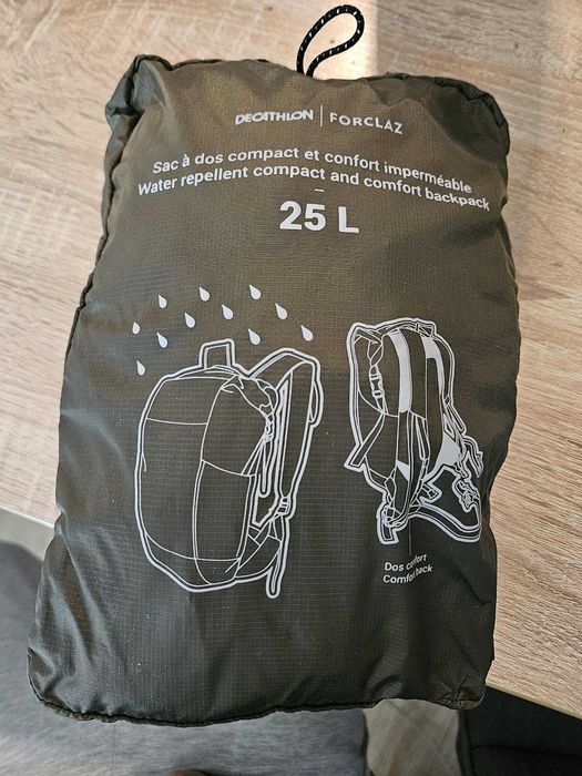 Plecak składany Forclaz 25l Decathlon Travel