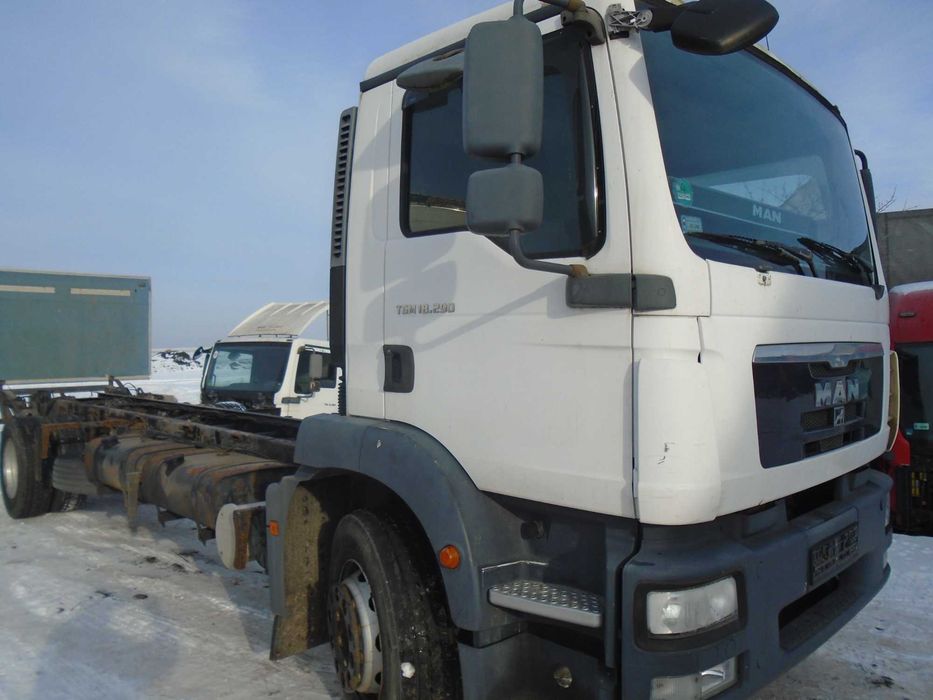 Silnik 290 sprzedany MAN TGM Kabina Skrzynia Biegow Maska Most kolumna