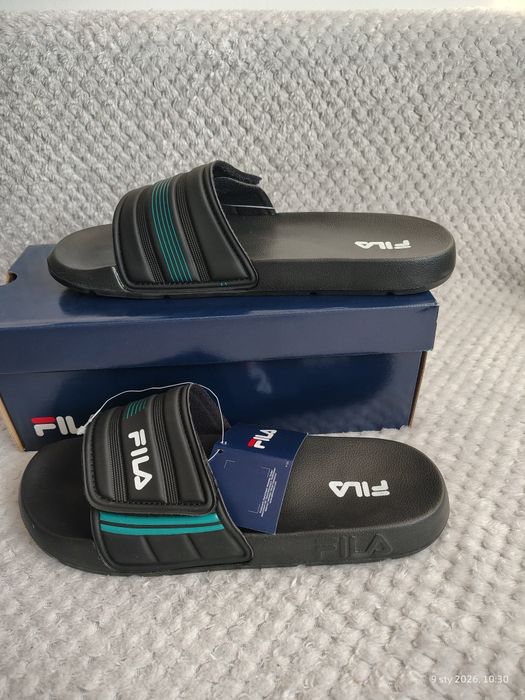FILA- nowe klapki męskie rozm 45 (wkładka 29cm)