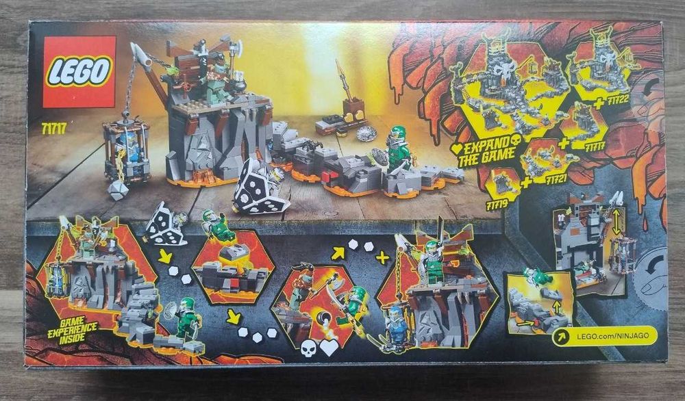 Конструктор LEGO Ninjago 71717/71718/71719/71720/71721/71722