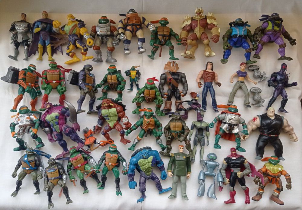 Лот фігурок черепашки ніндзя