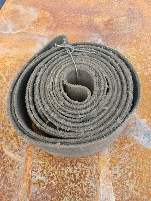 Гумовотканєві плоскі ремні, нові і вживані