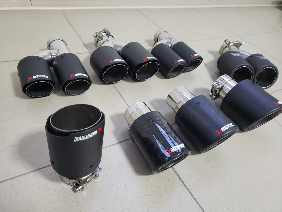 Насадки глушителя Akrapovic акрапович глушитель насадки на выхлоп: 39 ...