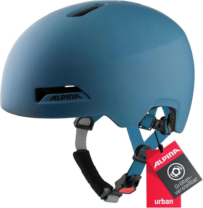 Kask rowerowy Alpina Haarlem Rozmiar  S/M 52  57 cm z wyjmowaną lampką