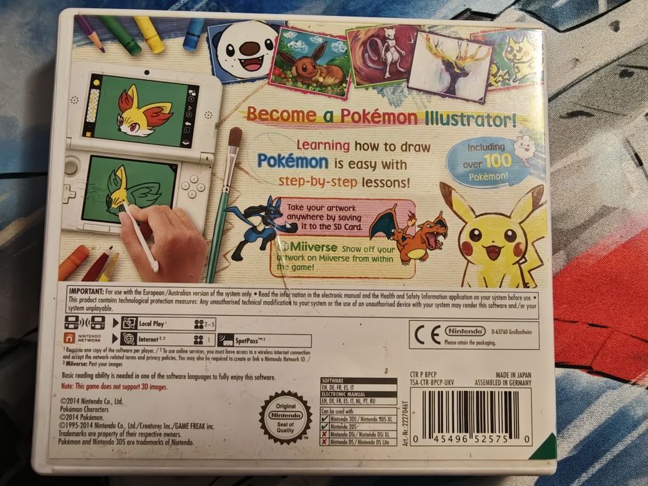 Pokemon Art Academy na Nintendo 3DS