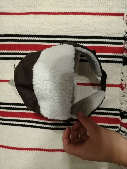 Демисезонная шапка ушанка H&M на мальчика 4-8 лет,р.122-128,4-6 лет