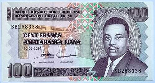 Burundi 100 Francos (BIF)