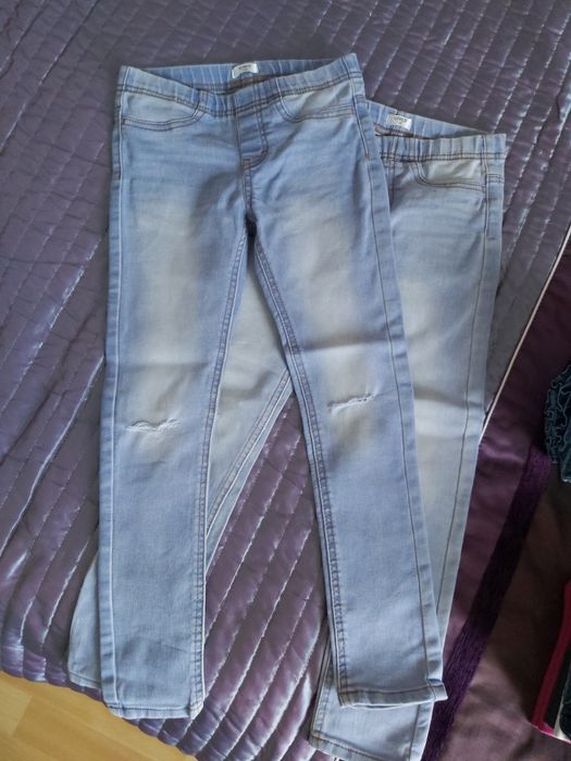 Rozne jeansy, treginsy Pepperts, Denim, Cool Club dla blizniaczek ro