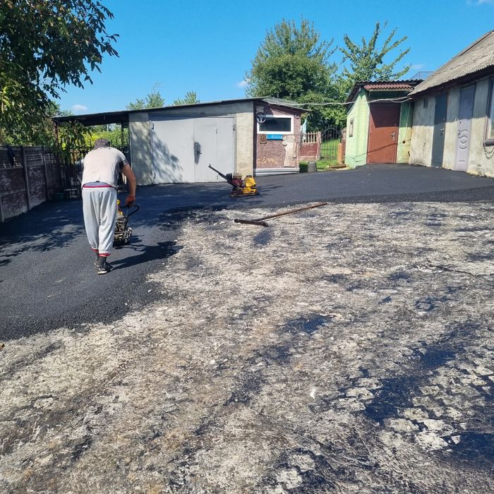 Укладка бруківки