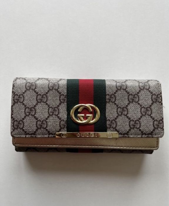 Portfel Gucci złoty