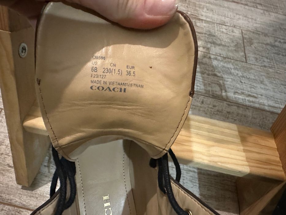 Черевики Coach демісезон