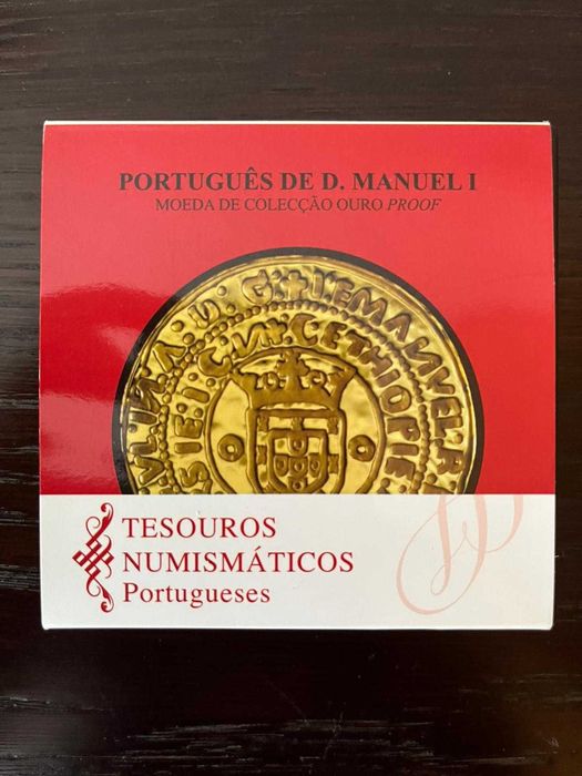 Moeda Ouro Proof 7,5€ – O Português de D. Manuel I