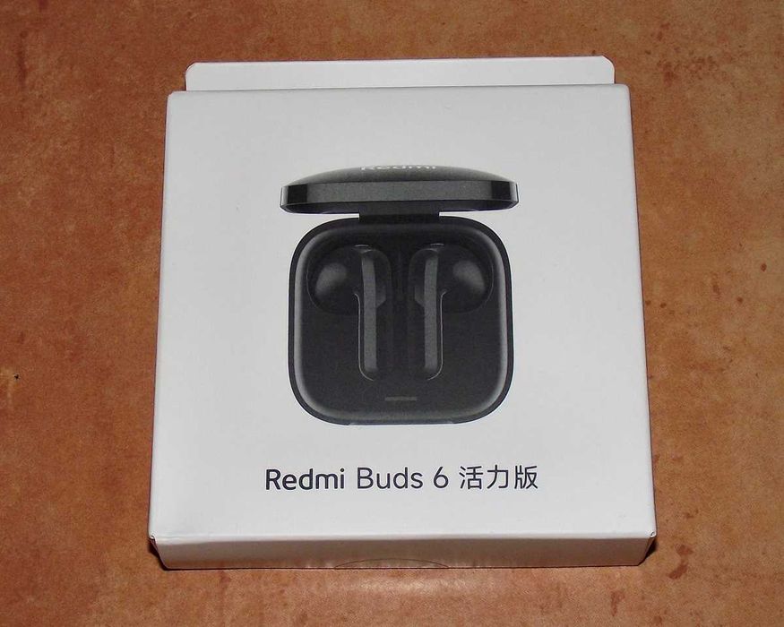 Słuchawki bezprzewodowe douszne Xiaomi Redmi Buds 6 Active czarne