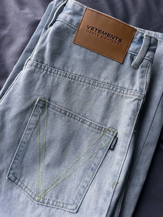 Акція!  Джинси Vetements | Широкі блакитні штани | Baggy Ветеменс