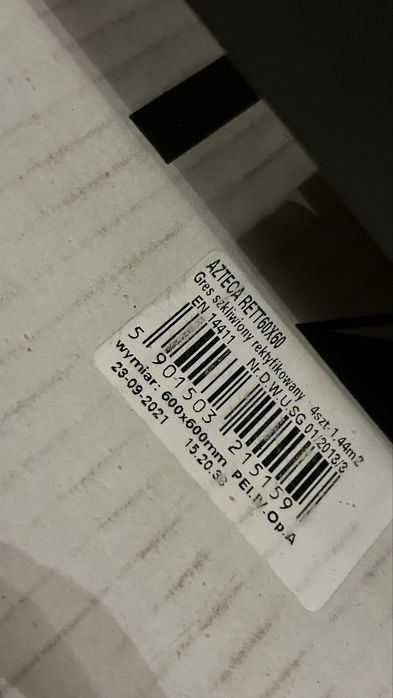 Gres szkliwiony 60x60 8 szt azteca rett