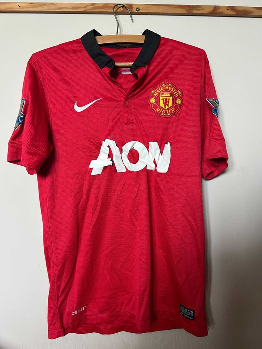 MANCHESTER UNITED F.C. nr 11 GIGGS - 2013/2014 - Nike - S - UNIKAT