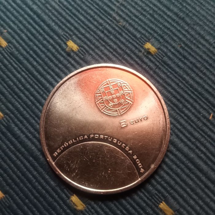 moeda prata 8.00 euros ( a defesa )