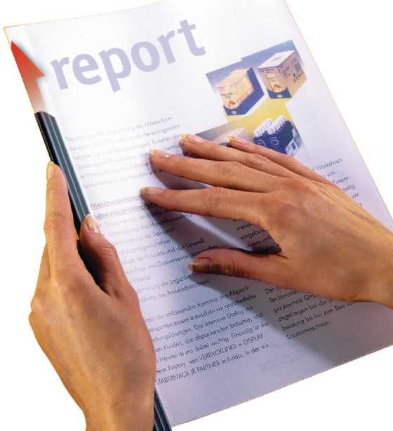 Baguetes para encadernação A4, NOVOS!