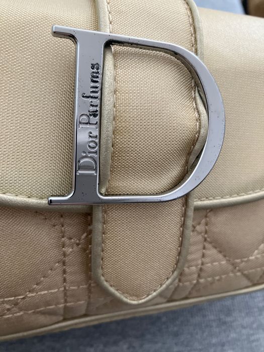 Dior zlota kosmetyczka nie uzywana z pudelkiem