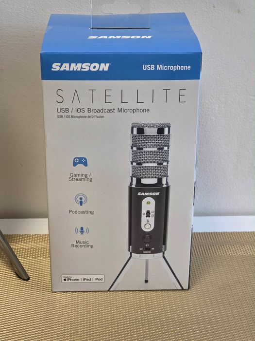 Samson Satellite – Przenośny mikrofon USB klasy premium