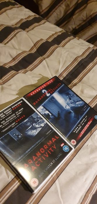 DVD Paranormal Activity 1 e 2