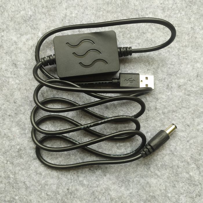 5v/12v кабель живлення 12 вольтового обладнання від мережі 5 вольт