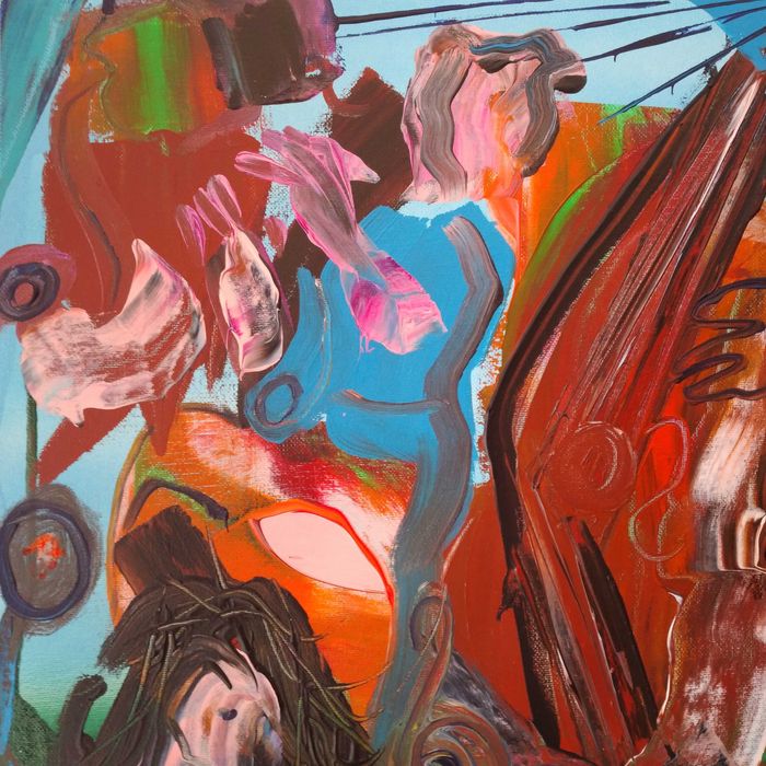 Pintura, ACRÍLICO SOBRE TELA, 50x50cm.