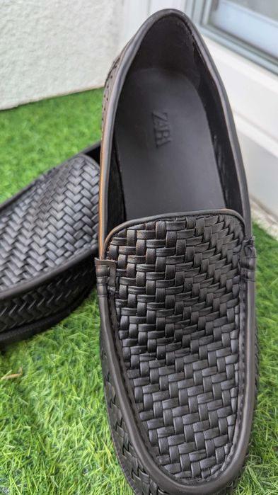 Mokasyny z plecionką