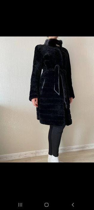 Шуба зимняя с мутона