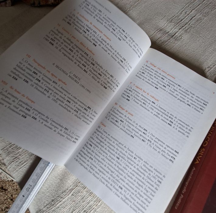 Autobiografia de Cavaco Silva dois volumes