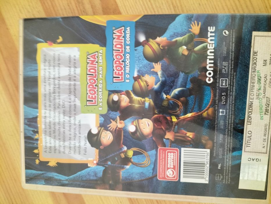 DVD - Leopoldina e o pinheiro mágico de Natal