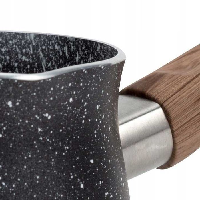 Tygielek do KAWY po GRECKU turecku GRANITOWA Powłoka 350ml. NAVA