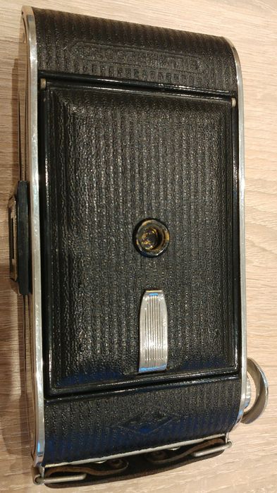 Aparat fotograficzny Billy Record AGFA anastigmat jgestar 7.7