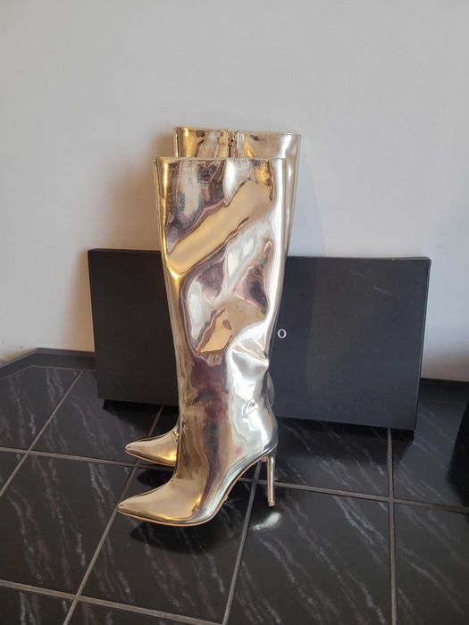 Nowe złote kozaki marciano guess 38