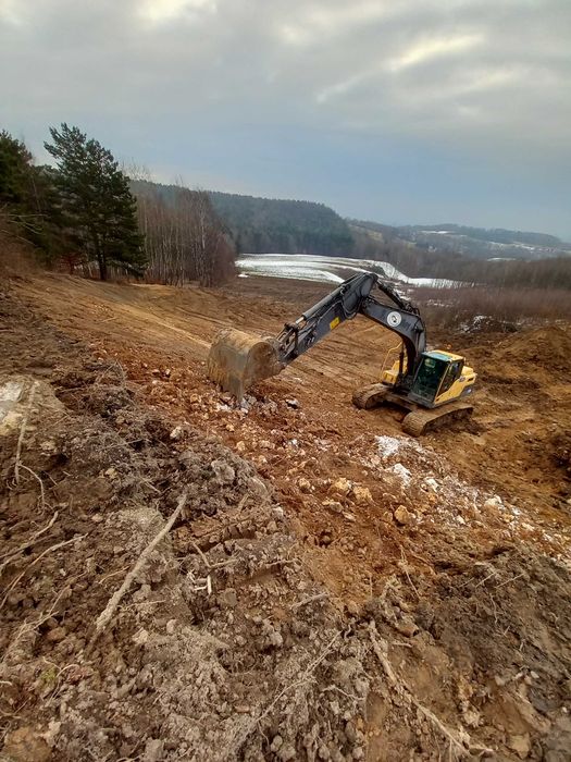 Usługi/Wynajem Koparka Wyburzenia Roboty Ziemne Transport